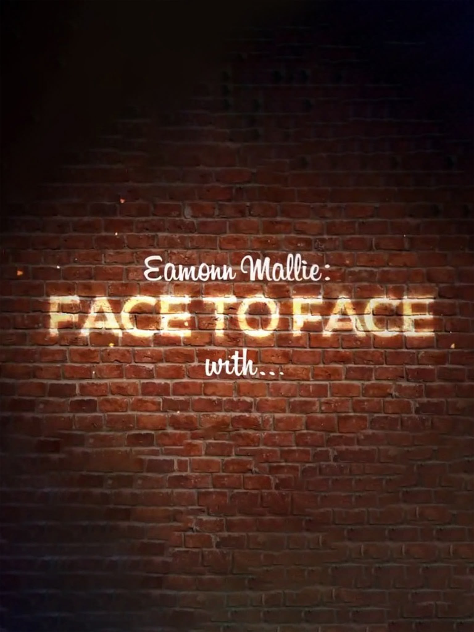 Eamonn Mallie: Face to Face with