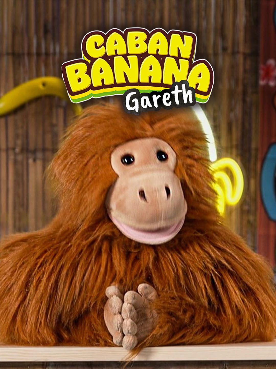 Caban Banana Gareth yr Orangutan